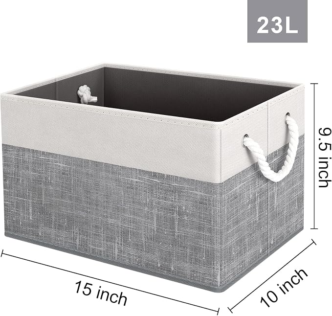 Fab totes Storage Bins, Foldable Storage Baskets - Image 3