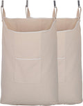 2 pack Laundry Collector, Laundry Hamper, Door Hanging Laundry bag by GORISEN