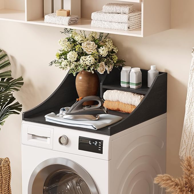 Laundry Countertop Single, 2-Tier Washer Dryer Countertop Laundry Topper - Image 9