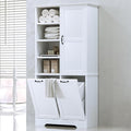 68" Tall Bathroom Storage Cabinet by Merax