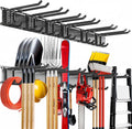 Garage Tool Organizer Wall Mount, 48inch Heavy-Duty Garage Storage System and by TEBGEAG