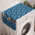 Ambesonne Abstract Washing Machine Organizer, Trippy Neon in Contrast by Ambesonne