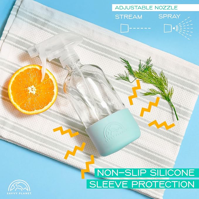 SAVVY PLANET - Glass Spray Bottles - Image 3