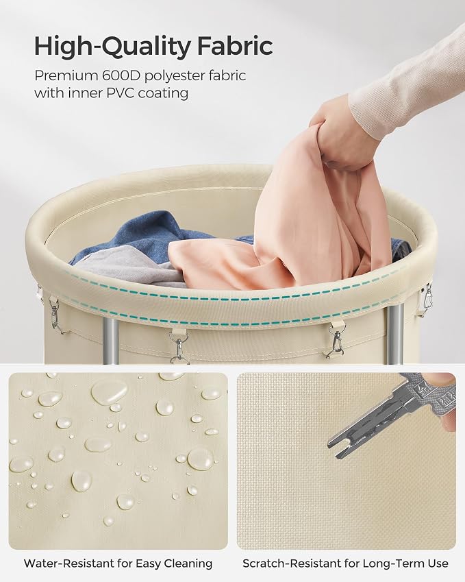 SONGMICS 50.2-Gallon Laundry Basket - Image 5