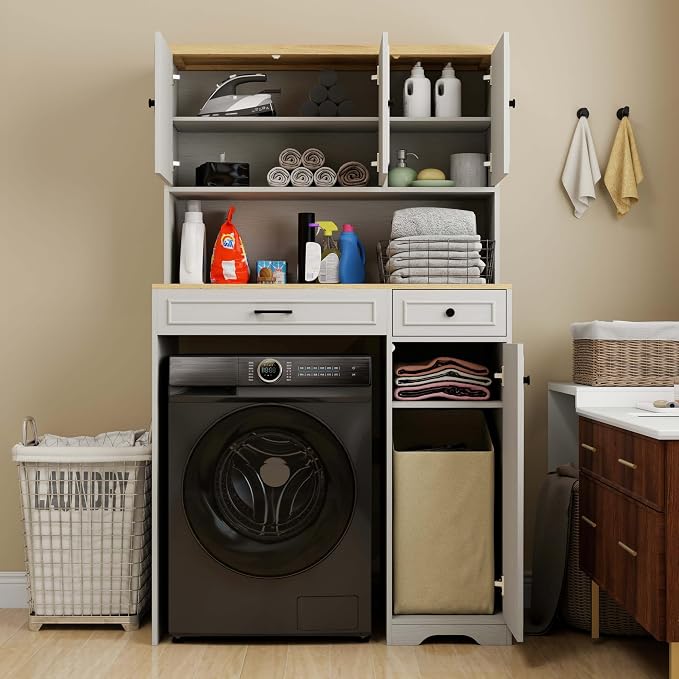 Laundry Room Storage Cabinet by Unknown