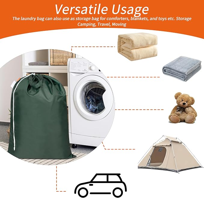 Polecasa Extra Heavy Duty Large Laundry Bag - Image 7