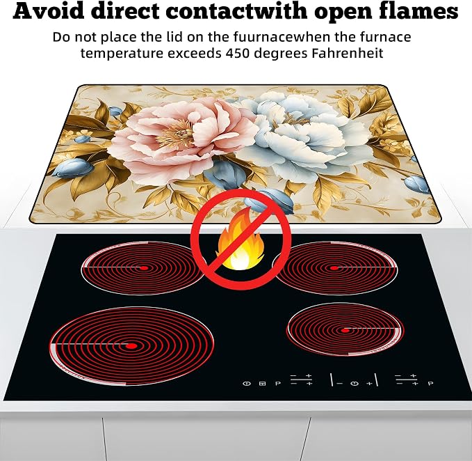 Multi-Design Stove Top Cover for Glass/Electric Stoves - Image 3