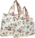 allydrew Large Foldable Tote Nylon Reusable Grocery Bag by allydrew