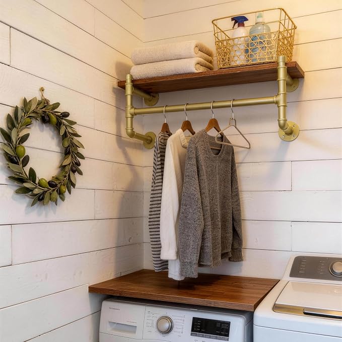 WEBI Wall Mounted Clothes Rack - Image 2