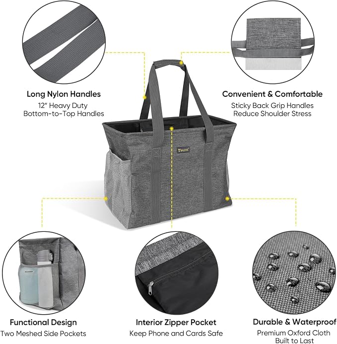 BALEINE Extra Large Utility Tote Bag - Image 4