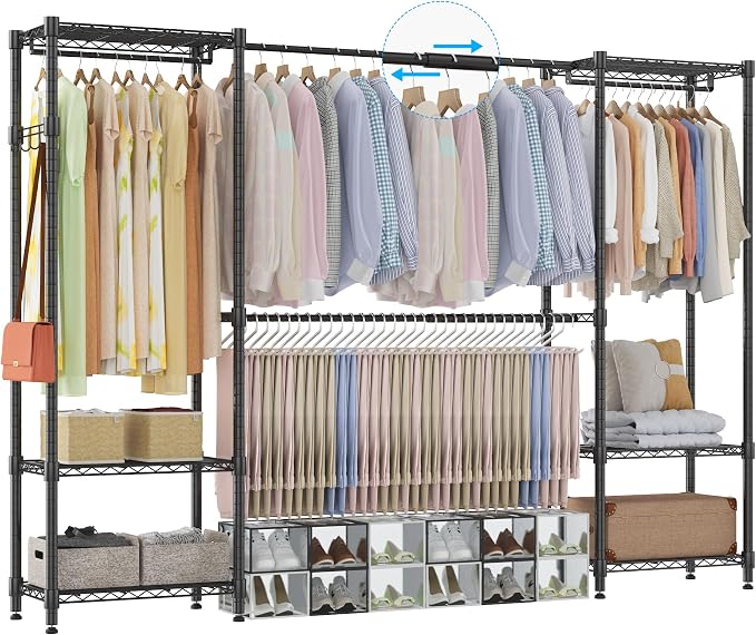 Homdox Heavy Duty Garment Rack by HOMDOX