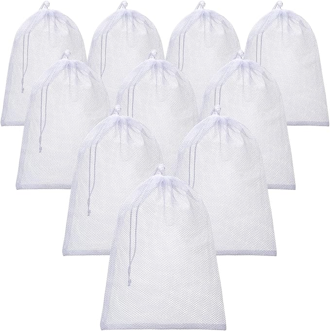 TecUnite 10 Pcs Mesh Laundry Bags by TecUnite