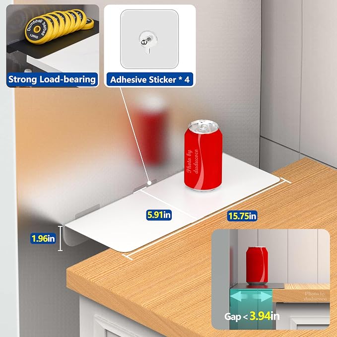 Metal Kitchen Refrigerator Gap Partition Countertop Gap Extension Board - Image 2