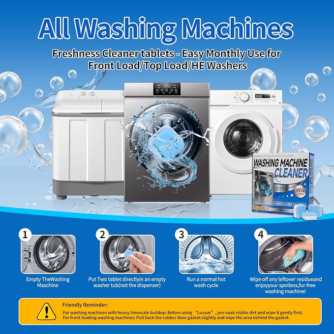 Washing Machine Cleaner Tablets - Image 3