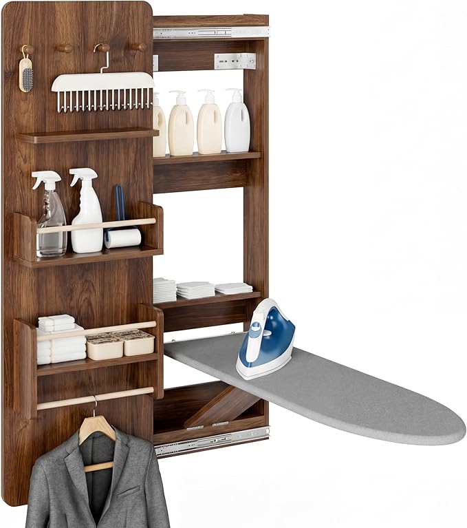 Wall Mounted Ironing Board Cabinet by Kikihouse