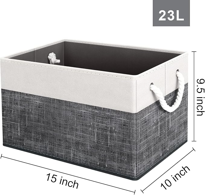 Fab totes Storage Bins, Foldable Storage Baskets - Image 3