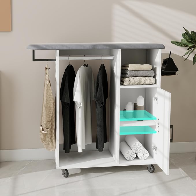 Rolling Ironing Board Cart - Image 4