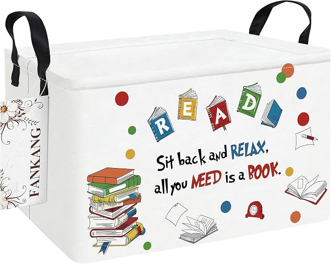 FANKANG Storage Bins, Nursery Hamper Canvas Laundry Basket Foldable by FANKANGStorageBasket