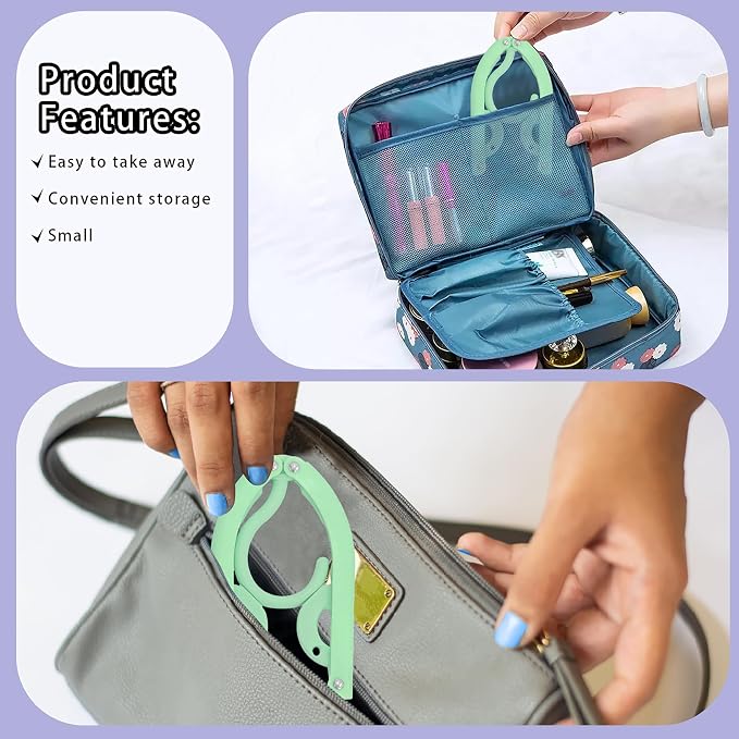 6PCS Portable Folding Clothes Hangers Clothes Drying Rack - Image 3
