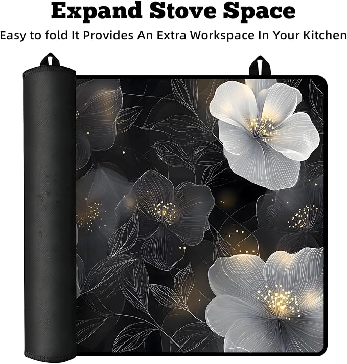 Multi-Design Stove Top Cover for Glass/Electric Stoves - Image 6