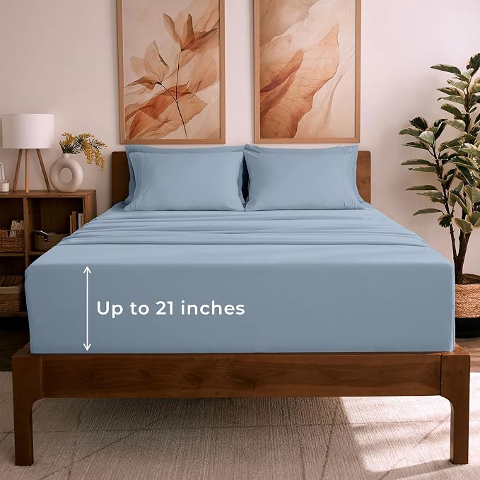 Mellanni Full Sheet Set by Mellanni