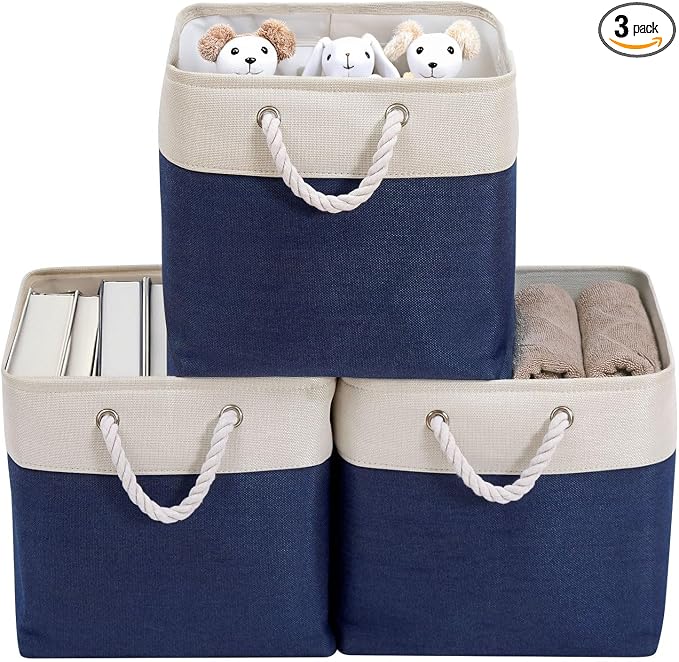 DECOMOMO Cube Storage Bins 13x13 Storage Cubes by DECOMOMO