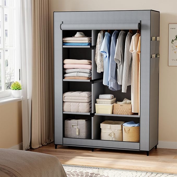 NEWBULIG Portable Fabric Clothes Rack - Image 7