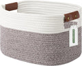 Cotton Rope Basket, Storage Baskets by ECDYQXVU