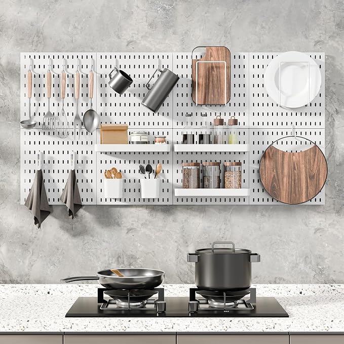 Pegboard Combination Kit, Wall Mounted Storage Set - Image 5
