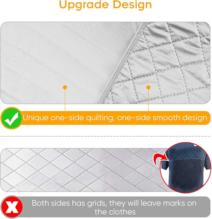 Ironing Mat Ironing Blanket, Upgraded Thick Portable Travel Ironing Pad - Image 3