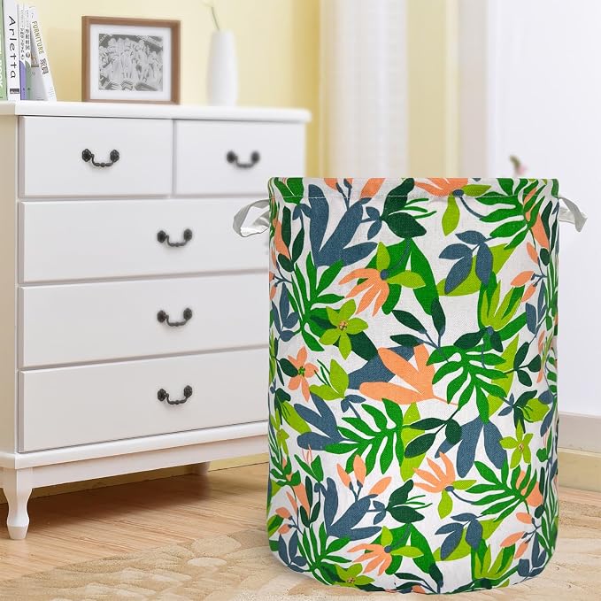 Merdes 19.7’’ Waterproof Foldable Laundry Hamper, Dirty Clothes Laundry Basket - Image 4
