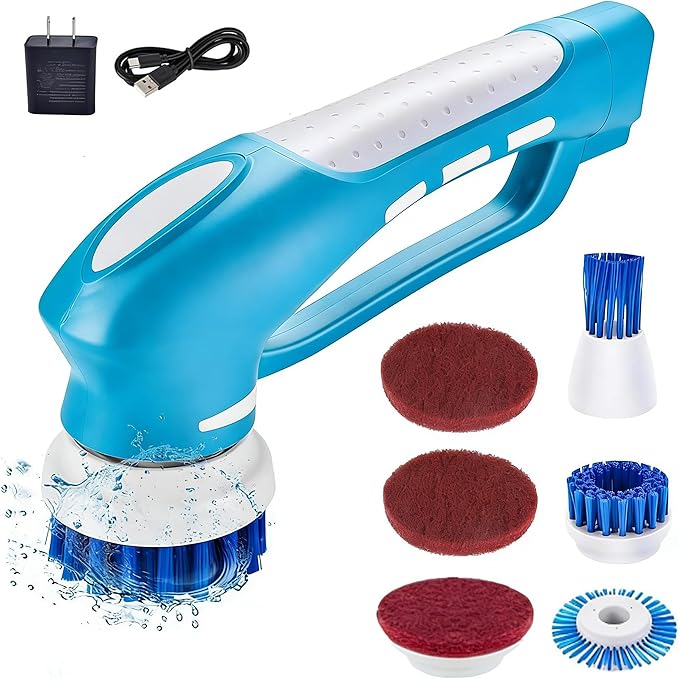 RICHOOSE Cordless Electric Spin Scrubber by RICHOOSE