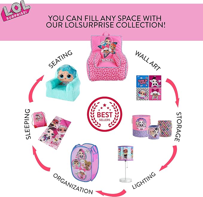 Idea Nuova LOL Surprise Pop Up Hamper - Image 5