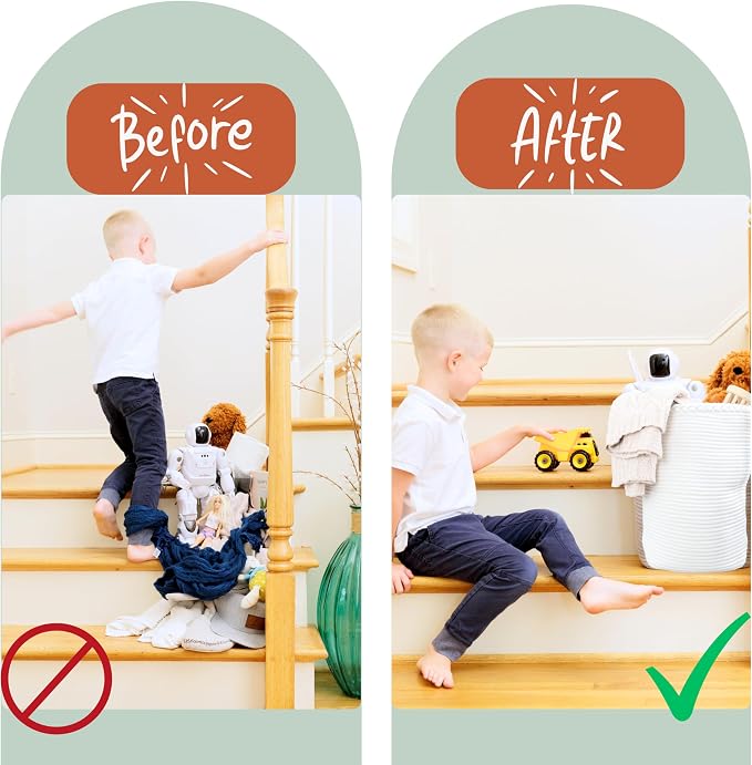 Stair Basket for Carpeted & Wooden Stairs - Image 3