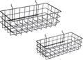 Pegboard Basket Set of 2, Medium + Small Size Basket, Accessories, Garage by RightArrange