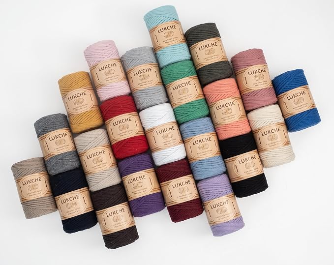 Single Strand Cotton Macrame Cord 4mm - Image 6