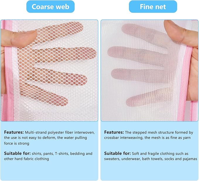 Upgraded Coarse Mesh Laundry Bag - Image 2
