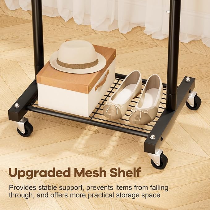 MISSLO Small Clothes Racks for Hanging Clothes Clothing Rack - Image 6