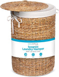 BIRDROCK HOME Seagrass Laundry Hamper by BIRDROCKHOME