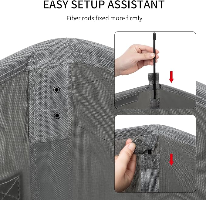 Chrislley Slim Laundry Hamper - Image 6