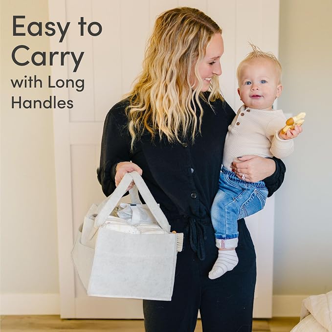 PUTSKA Baby Diaper Caddy Organizer - Image 6