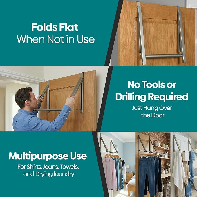 HOLDN’ STORAGE Over The Door Hanger - Image 6