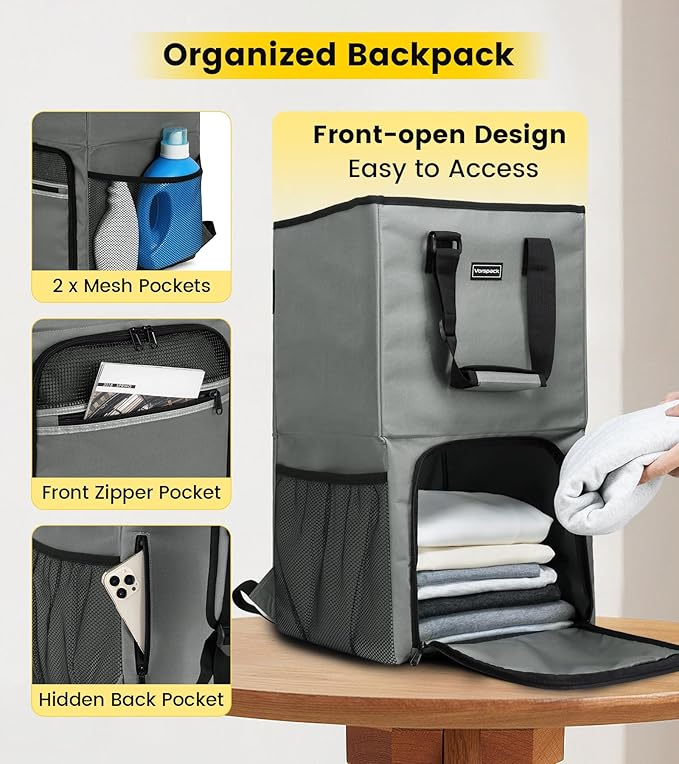 Vorspack Laundry Bag Backpack - Image 3