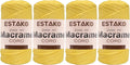 Estako 2 mm PP Polyester Macrame Cord 100% Polypropylene Perfect Supplies by Estako