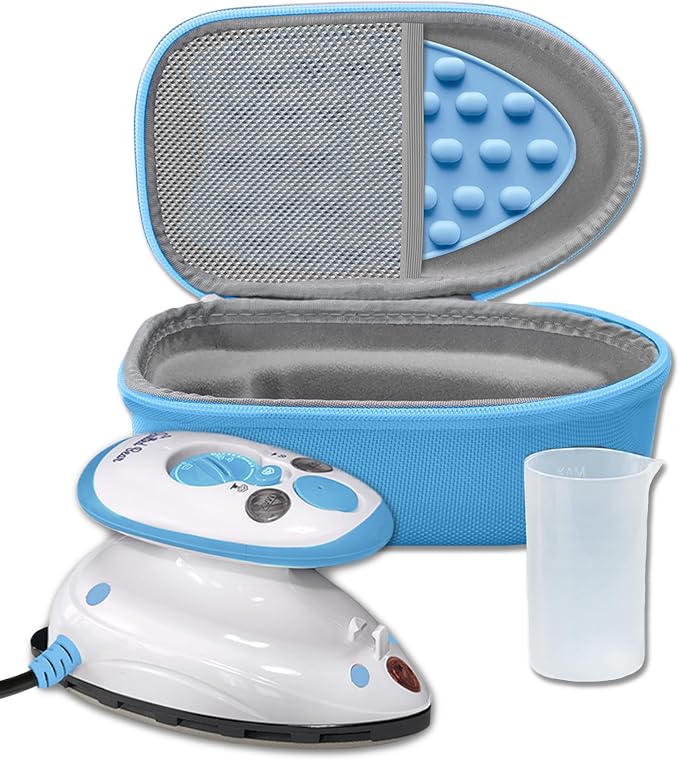 The Quilted Bear Premium Mini Steam Iron by TheQuiltedBearsProducts