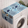 Ambesonne Compass Washing Machine Organizer, World Map Pattern Vintage by Ambesonne