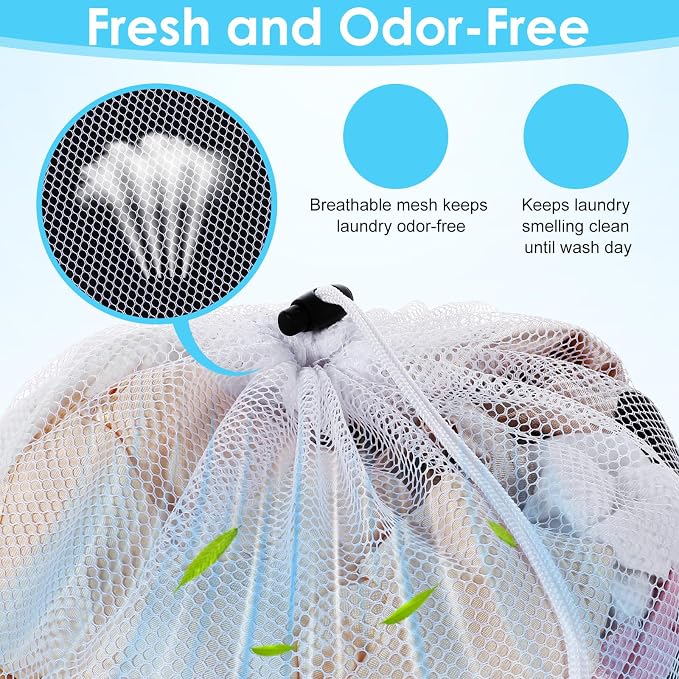Thinp 3 Pcs Mesh Laundry Bags - Image 4