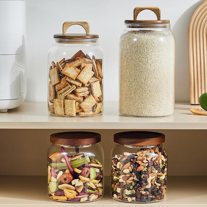 Sweejar Large Glass Candy Jars - Image 8