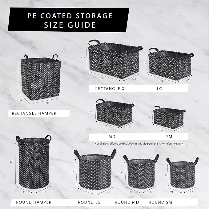 DII Laundry Storage Collection, PE Coated Collapsible Bin - Image 7