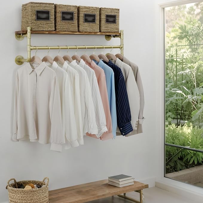 WEBI Wall Mounted Clothes Rack - Image 2
